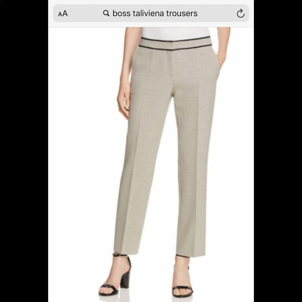 Hugo Boss NWT taliviana trousers size 2